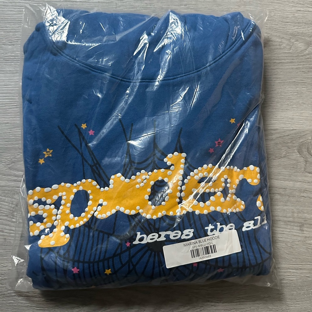 Spider Hoodie “TC Blue”